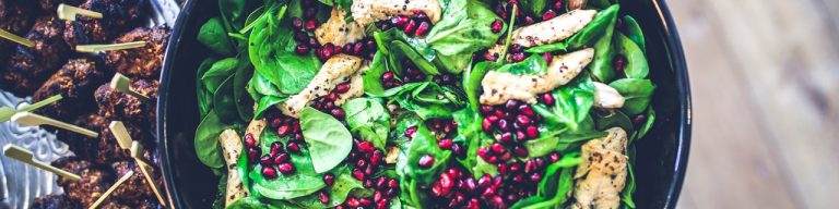 Persimmon and Pomegranate Salad