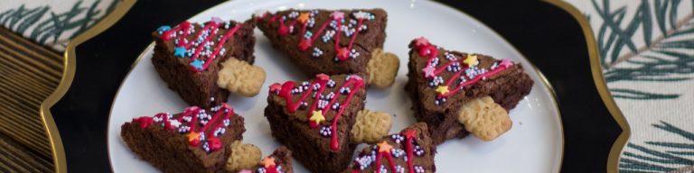 Frosted Peppermint Brownies