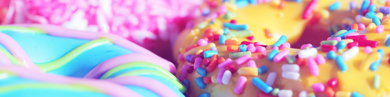 Neapolitan Doughnuts