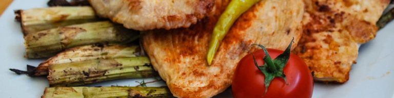 Cod and Asparagus Bake