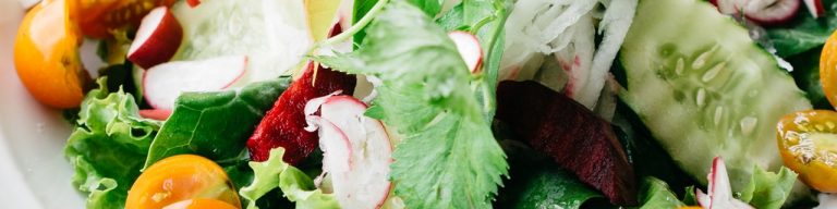 Favorite Green Salad with Apples, Cranberries and Pepitas