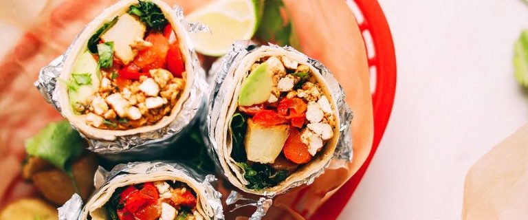 SCRAMBLED TOFU BREAKFAST BURRITO (30 MINUTES!)