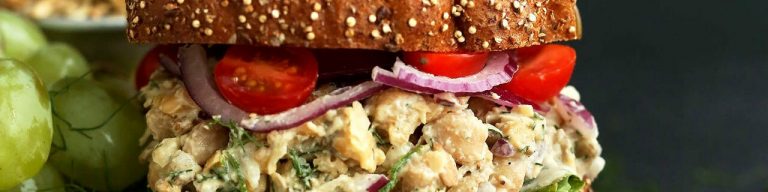 “No-Tuna” Salad Sandwich