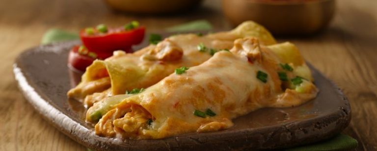 Cheesy Chicken Enchiladas