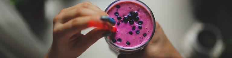 Balanced Blueberry Breakfast Smoothie