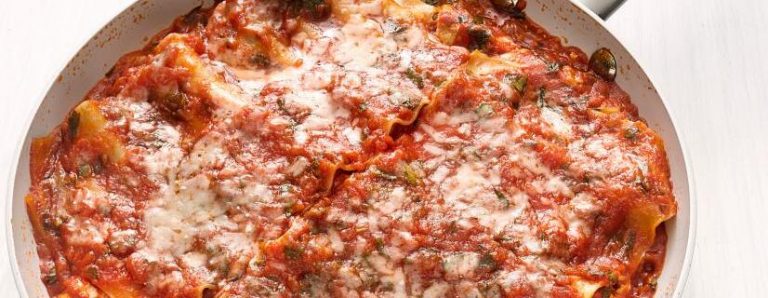 Skillet Lasagna with Butternut Squash