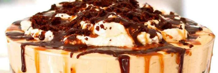 Salted Caramel & Chocolate Brownie Trifle Recipe