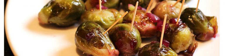 Brussels Sprouts with Grape Honey Glaze
