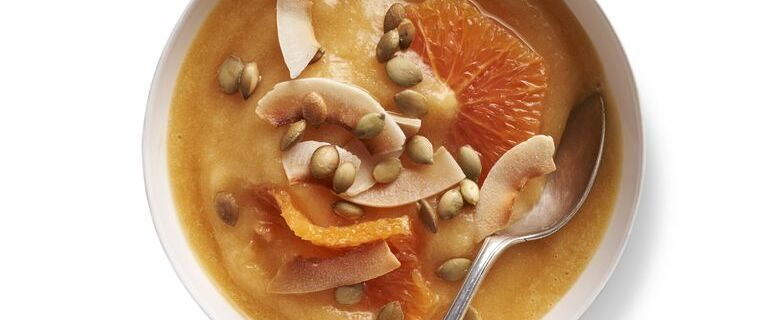 Peach Smoothie Bowls