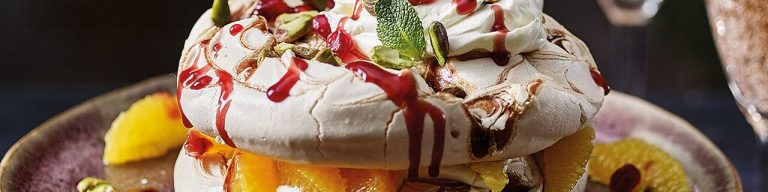 Sharing orange and raspberry meringue recipe