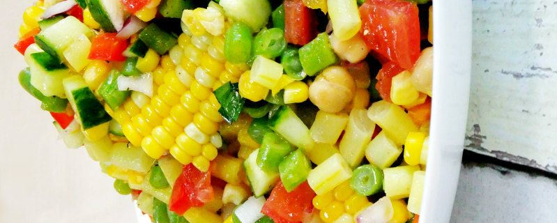 Summer Chopped Veggie Salad