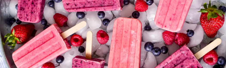 Fruit Smoothie Popsicles