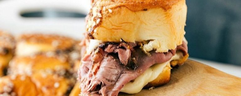 EASY FRENCH DIP SLIDERS