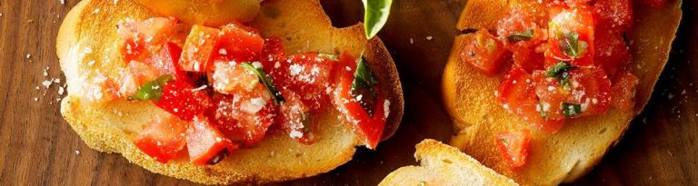 Garlic Tomato Bruschetta