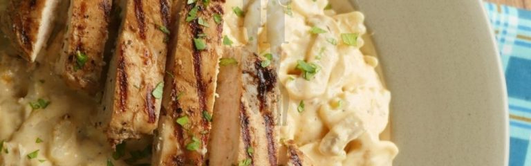 Creamy Mushroom Pasta with Chicken