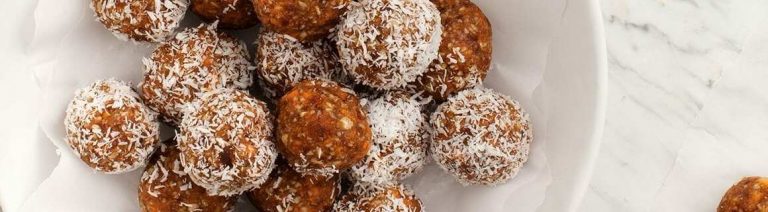 Almost-Raw Carrot Cake Bliss Balls