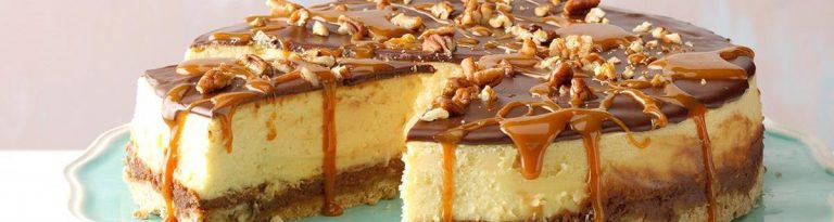 Layered Turtle Cheesecake