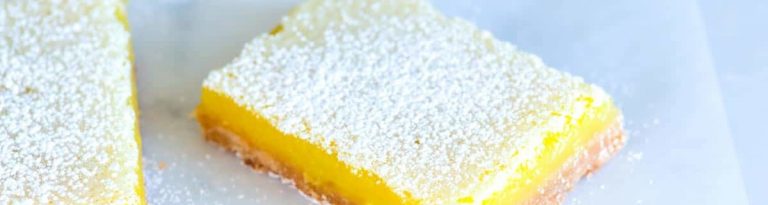 Easy Lemon Bars with Buttery Crust