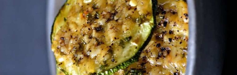 Parmesan Black Pepper Zucchini Chips Recipe