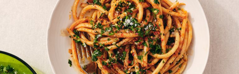 Caramelized Shallot Pasta