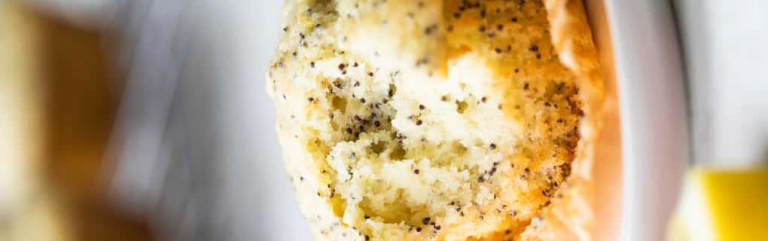 LEMON POPPYSEED MUFFINS
