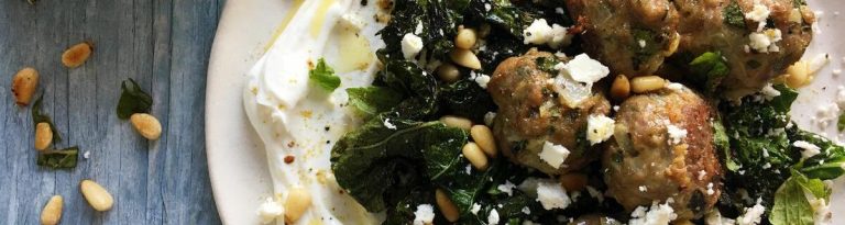 Herby Lamb and Turkey Meatballs