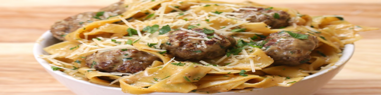 Swedish Meatball Pasta