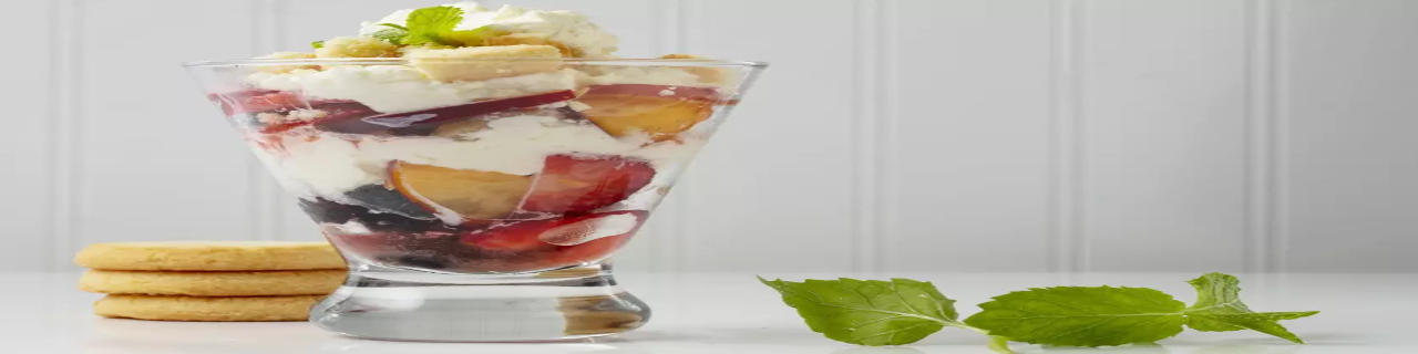 Nectarine and Berry Parfaits