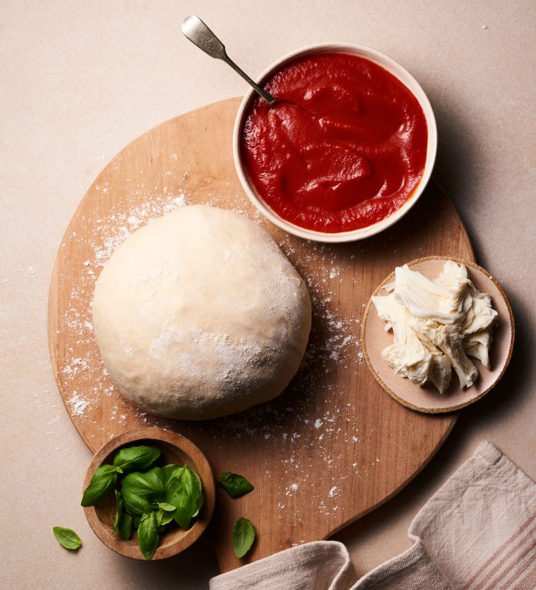 Quick pizza dough