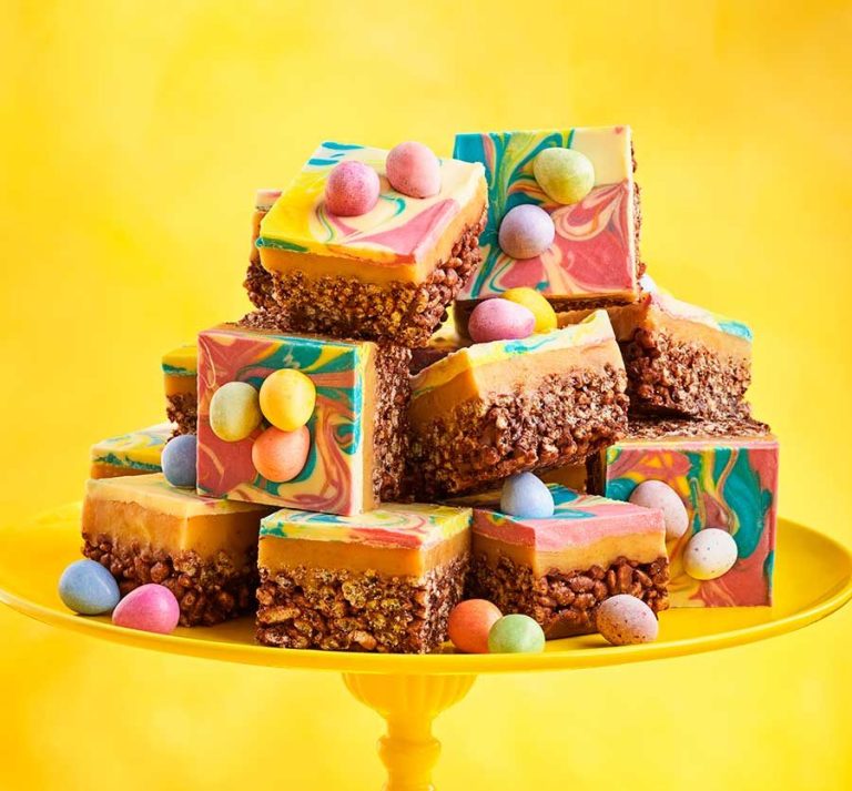 Easter millionaire’s squares