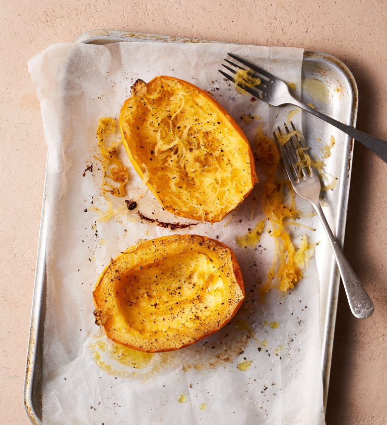Roasted spaghetti squash