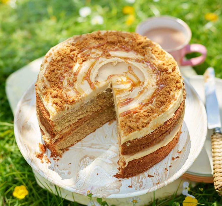Easy speculoos cake