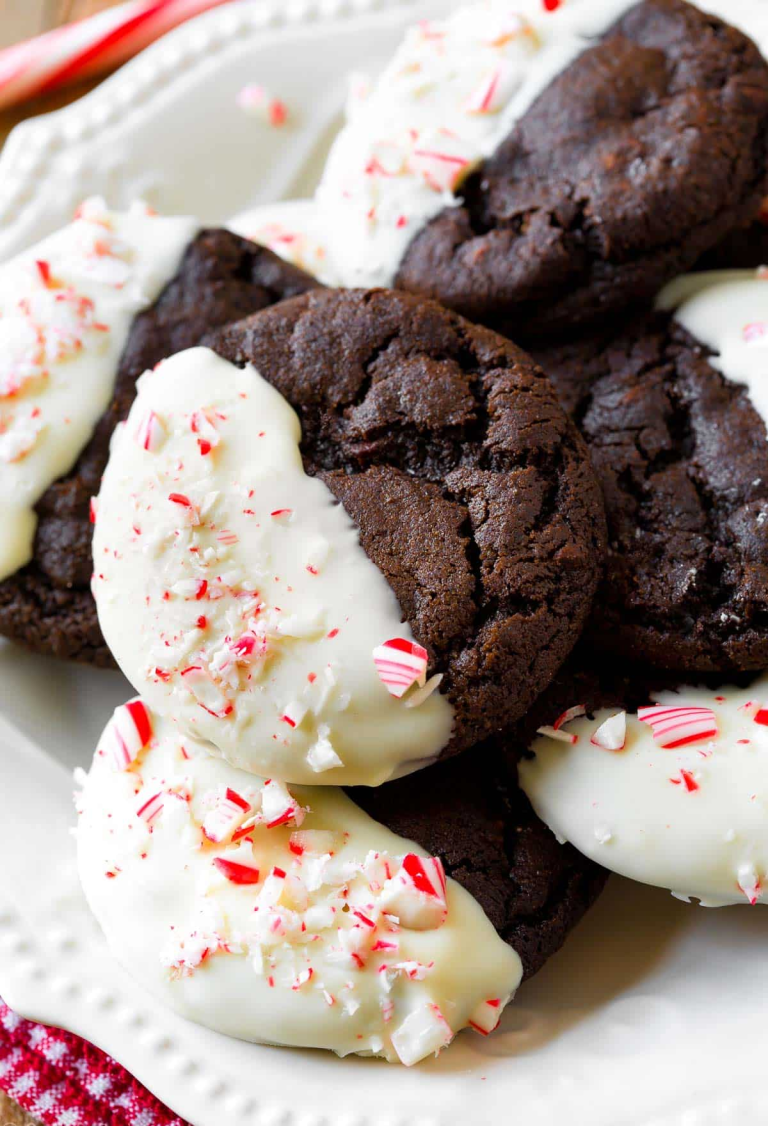Peppermint Mocha Cookies