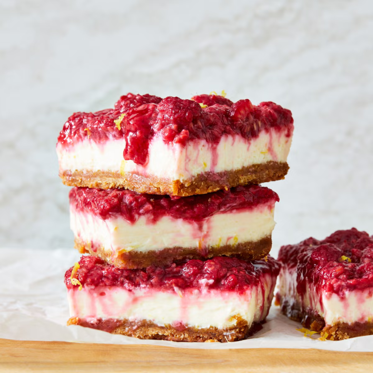 Raspberry Cheesecake Bars