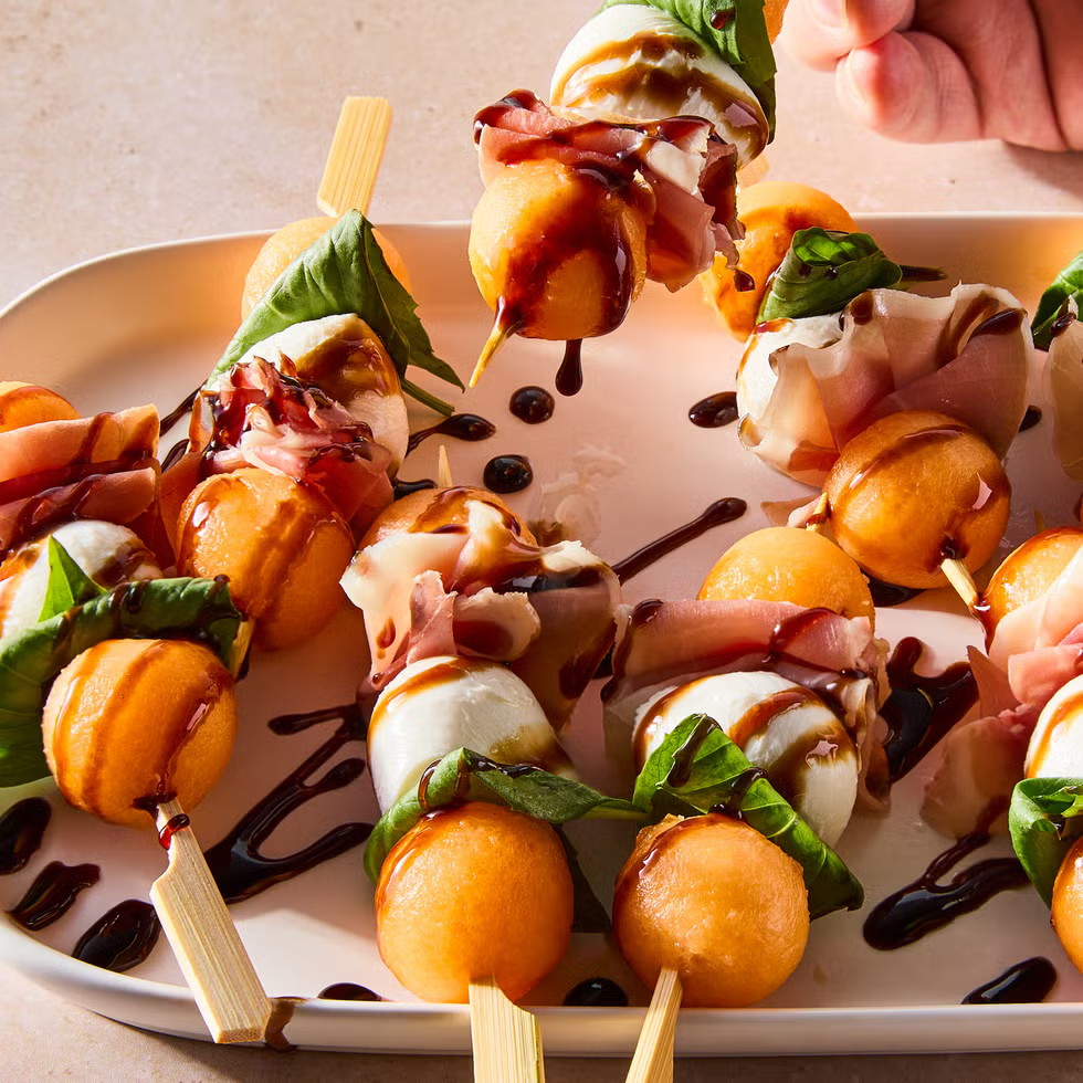 Melon Prosciutto Skewers