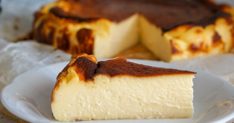 Burnt Basque Cheesecake (La Viña Style)