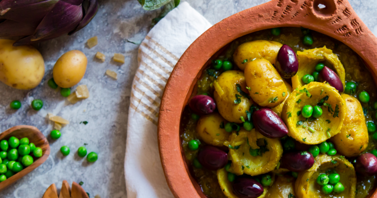 Moroccan Potato And Artichoke Tagine
