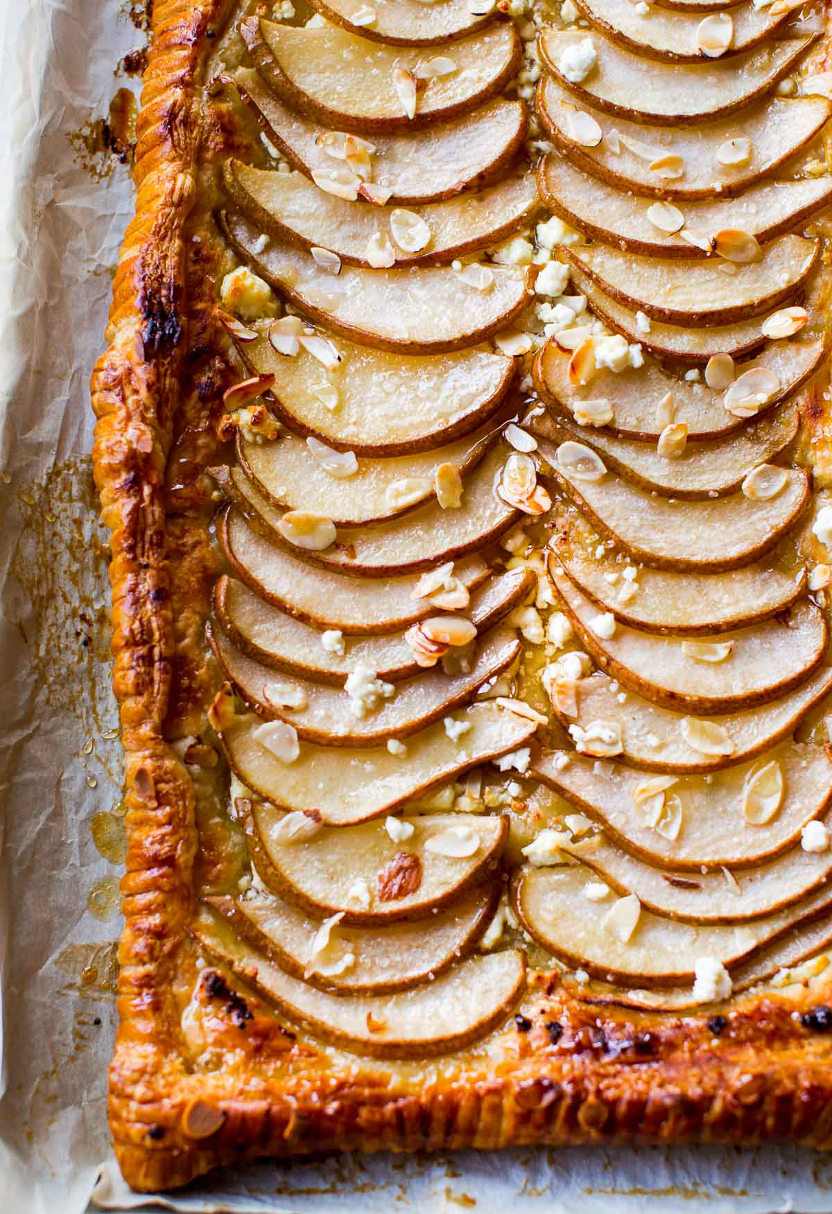 Quick & Easy Honey Pear Tart