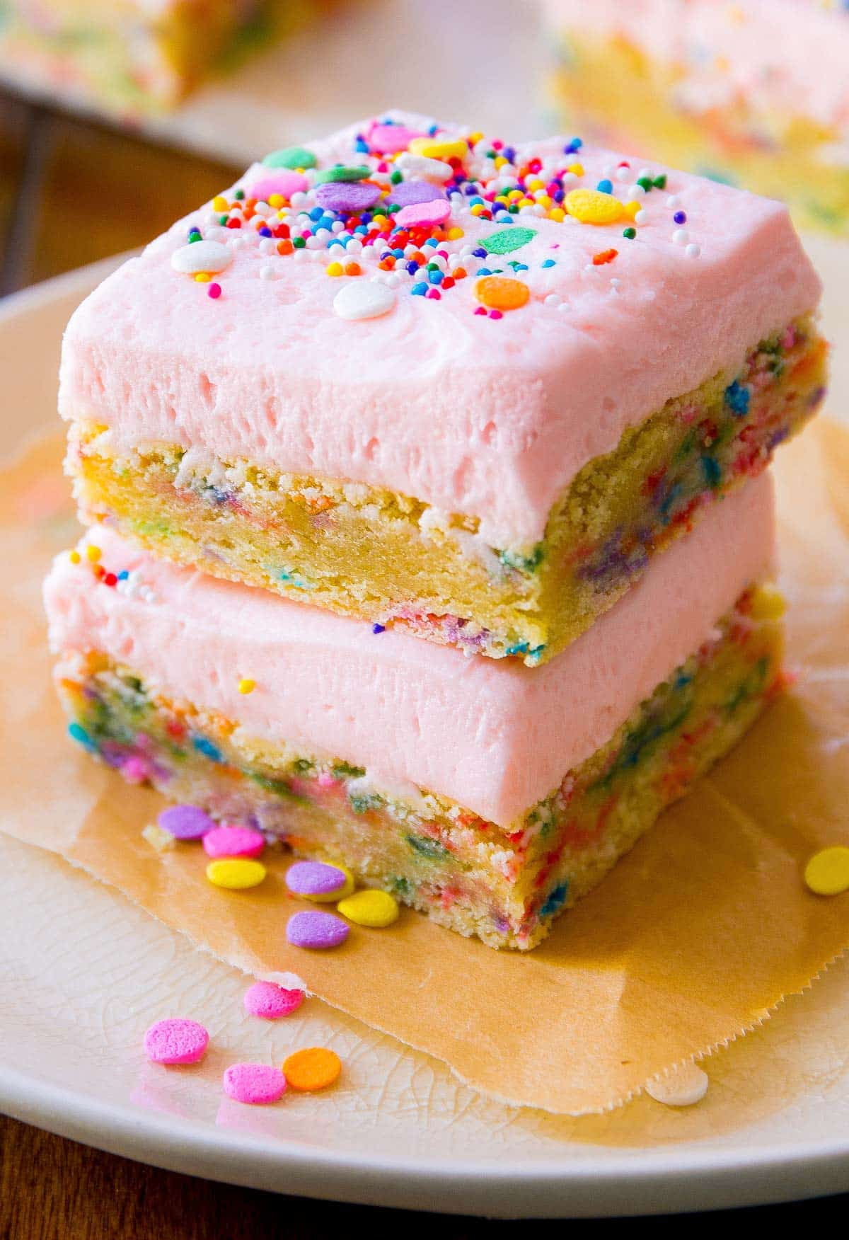 Frosted Sugar Cookie Bars