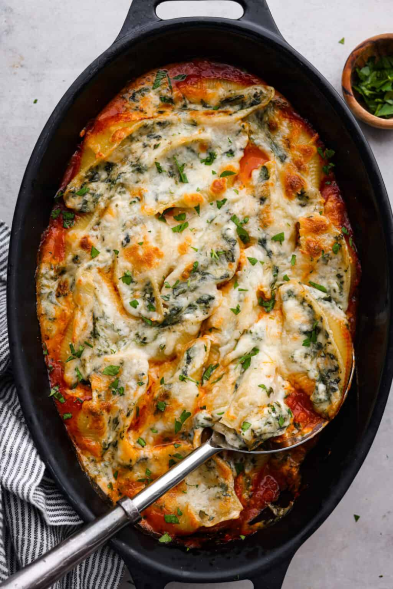 Spinach Stuffed Shells