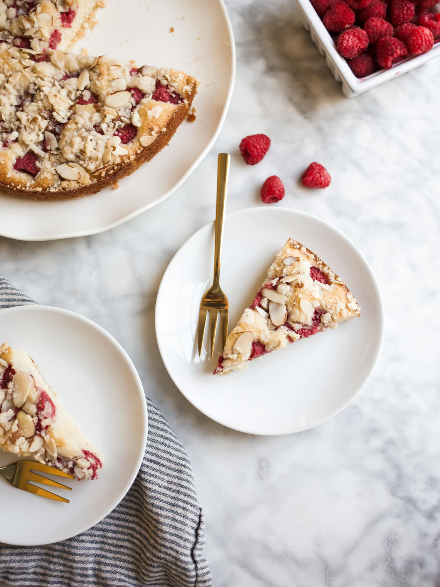 Raspberry Lemon Crumb Cake