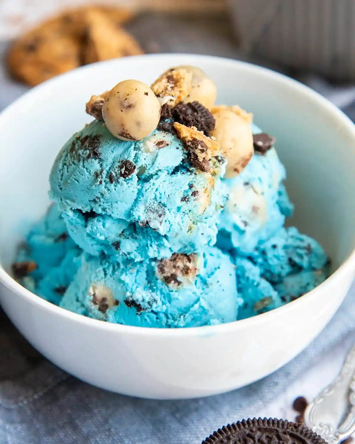 Cookie Monster Ice Cream
