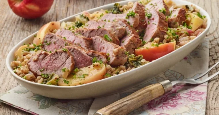 Pork Tenderloin with Apples