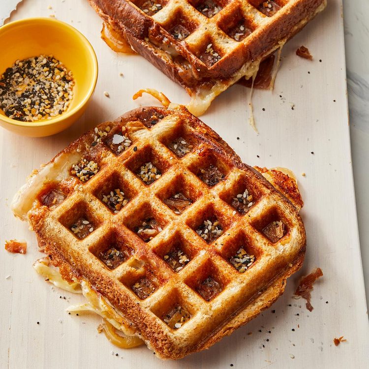 Waffled Grilled Cheese