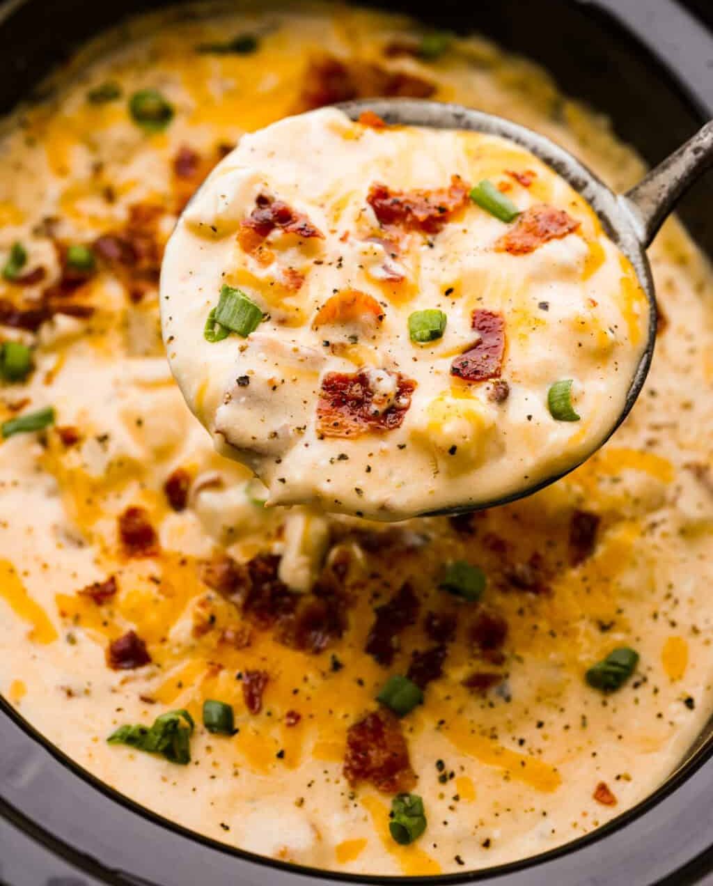 Crock Pot Crack Potato Soup