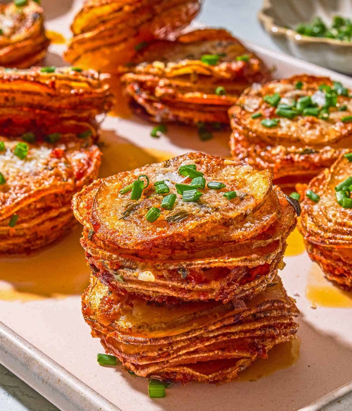 Crispy Potato Stacks