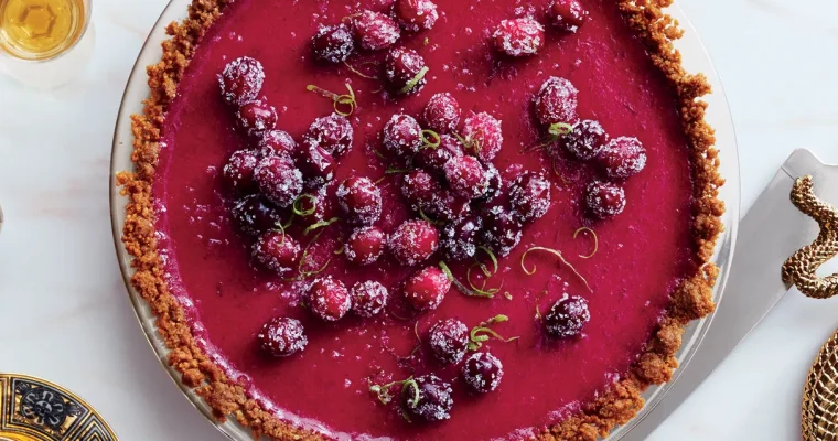 Cranberry-Lime Pie