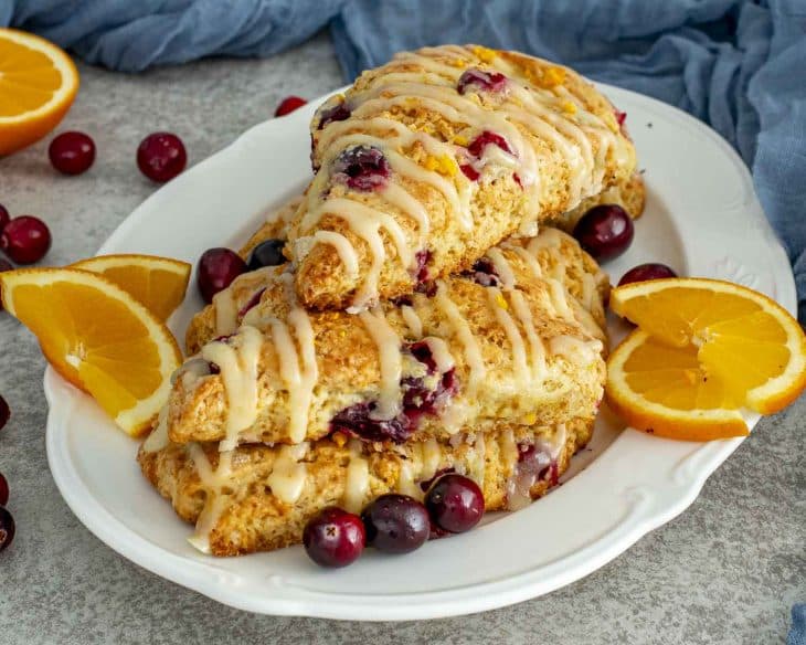 Cranberry Orange Scones