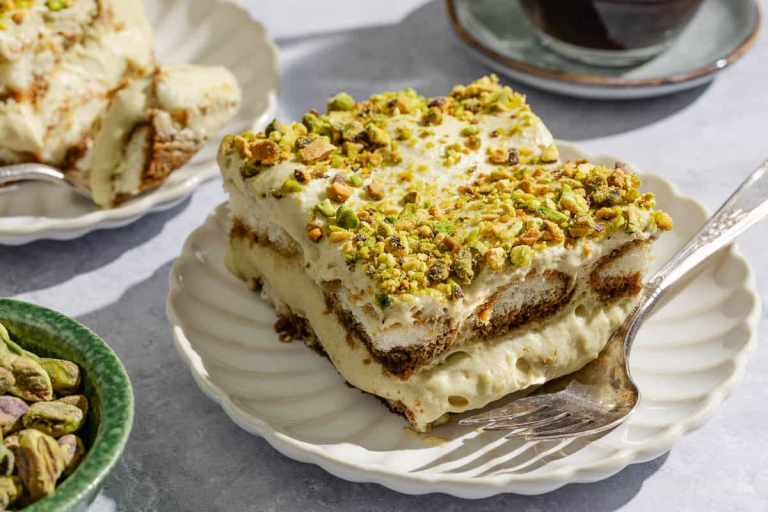 Pistachio Tiramisu