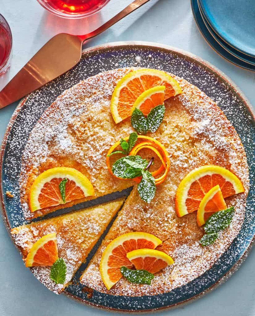 Orange Olive Oil Cake with Cardamom